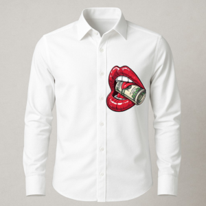 Lip Hand Print Shirt