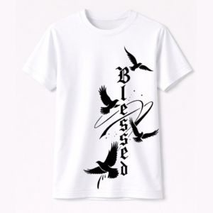 Birds  Hand Art  T-Shirt