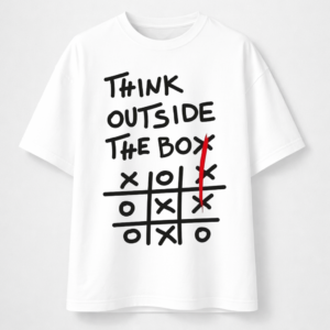 Premium Printed  White T-Shirt