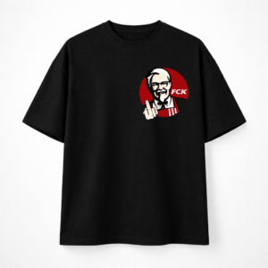 Premium Oversized Black Tee