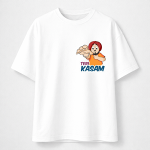 White Printed T-Shirt