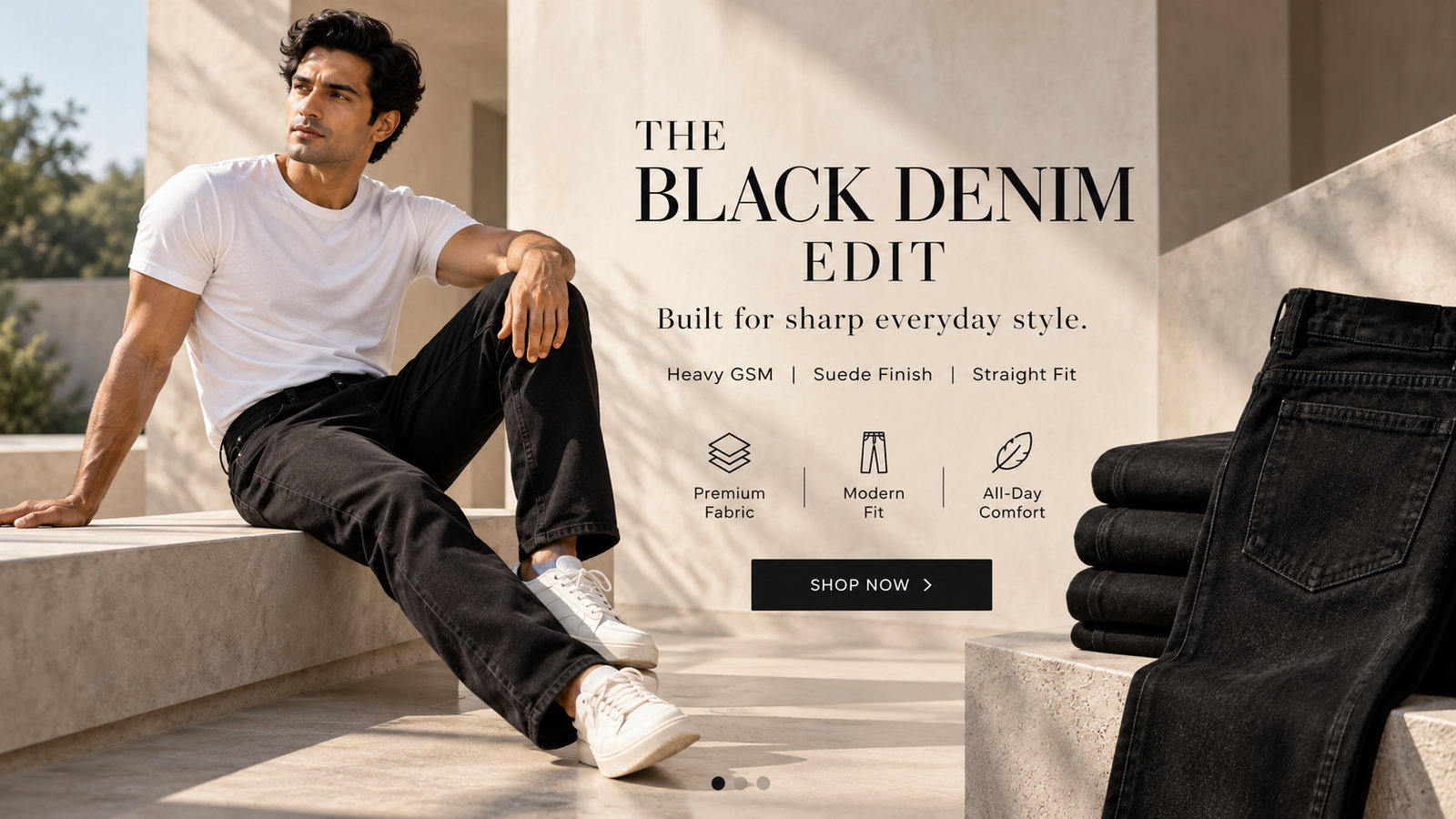 Black Denim Edit_ Sunlit Style